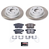 SC5368 Semi-Coated Rotor & Low-Dust Ceramic Brake Pad Kit - image 1