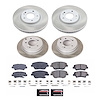SC5376 Semi-Coated Rotor & Low-Dust Ceramic Brake Pad Kit - image 1