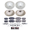 SC5389 Semi-Coated Rotor & Low-Dust Ceramic Brake Pad Kit - image 1