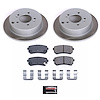 SC5394 Semi-Coated Rotor & Low-Dust Ceramic Brake Pad Kit - image 1