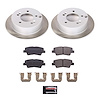SC5395 Semi-Coated Rotor & Low-Dust Ceramic Brake Pad Kit - image 1