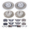 SC5402 Semi-Coated Rotor & Low-Dust Ceramic Brake Pad Kit - image 1