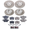 SC5404 Semi-Coated Rotor & Low-Dust Ceramic Brake Pad Kit - image 1