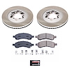 SC5405 Semi-Coated Rotor & Low-Dust Ceramic Brake Pad Kit - image 1