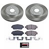 SC5438 Semi-Coated Rotor & Low-Dust Ceramic Brake Pad Kit - image 1