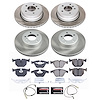 SC5440 Semi-Coated Rotor & Low-Dust Ceramic Brake Pad Kit - image 1
