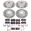 SC5443 Semi-Coated Rotor & Low-Dust Ceramic Brake Pad Kit - image 1