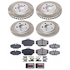 SC5447 Semi-Coated Rotor & Low-Dust Ceramic Brake Pad Kit - image 1