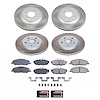 SC5450 Semi-Coated Rotor & Low-Dust Ceramic Brake Pad Kit - image 1