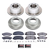 SC5459 Semi-Coated Rotor & Low-Dust Ceramic Brake Pad Kit - image 1