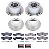 SC5466 Semi-Coated Rotor & Low-Dust Ceramic Brake Pad Kit - image 1