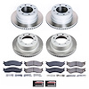 SC5468 Semi-Coated Rotor & Low-Dust Ceramic Brake Pad Kit - image 1