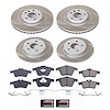 SC5469 Semi-Coated Rotor & Low-Dust Ceramic Brake Pad Kit - image 1