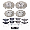 SC5470 Semi-Coated Rotor & Low-Dust Ceramic Brake Pad Kit - image 1
