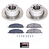 SC5487 Semi-Coated Rotor & Low-Dust Ceramic Brake Pad Kit - image 1
