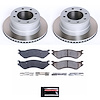 SC5490 Semi-Coated Rotor & Low-Dust Ceramic Brake Pad Kit - image 1