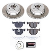 SC5491 Semi-Coated Rotor & Low-Dust Ceramic Brake Pad Kit - image 1