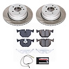 SC5492 Semi-Coated Rotor & Low-Dust Ceramic Brake Pad Kit - image 1
