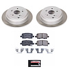 SC5502 Semi-Coated Rotor & Low-Dust Ceramic Brake Pad Kit - image 1