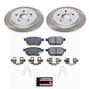SC5503 Semi-Coated Rotor & Low-Dust Ceramic Brake Pad Kit - image 1