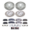 SC5504 Semi-Coated Rotor & Low-Dust Ceramic Brake Pad Kit - image 1