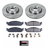 SC5509 Semi-Coated Rotor & Low-Dust Ceramic Brake Pad Kit - image 1