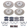 SC5515 Semi-Coated Rotor & Low-Dust Ceramic Brake Pad Kit - image 1