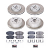 SC5516 Semi-Coated Rotor & Low-Dust Ceramic Brake Pad Kit - image 1