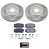 SC5522 Semi-Coated Rotor & Low-Dust Ceramic Brake Pad Kit - image 1