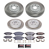 SC5546 Semi-Coated Rotor & Low-Dust Ceramic Brake Pad Kit - image 1