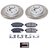 SC5552 Semi-Coated Rotor & Low-Dust Ceramic Brake Pad Kit - image 1
