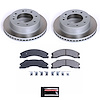 SC5559 Semi-Coated Rotor & Low-Dust Ceramic Brake Pad Kit - image 1