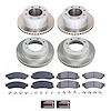 SC5575 Semi-Coated Rotor & Low-Dust Ceramic Brake Pad Kit - image 1