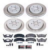 SC5577 Semi-Coated Rotor & Low-Dust Ceramic Brake Pad Kit - image 1