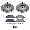 SC5585 Semi-Coated Rotor & Low-Dust Ceramic Brake Pad Kit - image 1