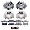 SC5590 Semi-Coated Rotor & Low-Dust Ceramic Brake Pad Kit - image 1