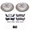 SC5592 Semi-Coated Rotor & Low-Dust Ceramic Brake Pad Kit - image 1