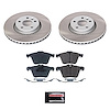 SC5613 Semi-Coated Rotor & Low-Dust Ceramic Brake Pad Kit - image 1