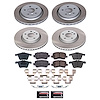 SC5614 Semi-Coated Rotor & Low-Dust Ceramic Brake Pad Kit - image 1