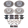 SC5615 Semi-Coated Rotor & Low-Dust Ceramic Brake Pad Kit - image 1