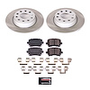 SC5662 Semi-Coated Rotor & Low-Dust Ceramic Brake Pad Kit - image 1