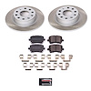 SC5666 Semi-Coated Rotor & Low-Dust Ceramic Brake Pad Kit - image 1