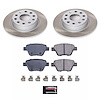 SC5667 Semi-Coated Rotor & Low-Dust Ceramic Brake Pad Kit - image 1