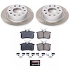 SC5671 Semi-Coated Rotor & Low-Dust Ceramic Brake Pad Kit - image 1