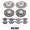 SC5708 Semi-Coated Rotor & Low-Dust Ceramic Brake Pad Kit - image 1