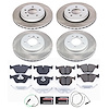 SC5728 Semi-Coated Rotor & Low-Dust Ceramic Brake Pad Kit - image 1