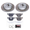 SC5738 Semi-Coated Rotor & Low-Dust Ceramic Brake Pad Kit - image 1