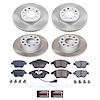 SC5747 Semi-Coated Rotor & Low-Dust Ceramic Brake Pad Kit - image 1