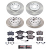 SC5749 Semi-Coated Rotor & Low-Dust Ceramic Brake Pad Kit - image 1