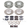 SC5802 Semi-Coated Rotor & Low-Dust Ceramic Brake Pad Kit - image 1